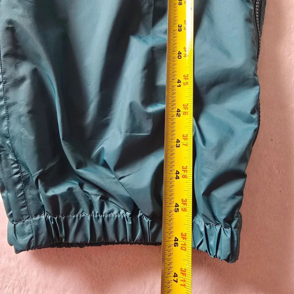 LL Bean Stowaway Rainwear Gore-Tex Pants Mens XL Green Nylon Waterproof RainGear